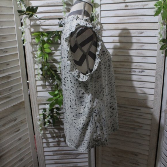 OneStar sheer sleeveless blouse (108) - Picture 3 of 8